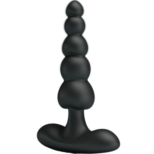 PRETTY LOVE - CORBAN VIBRADOR ANAL 10 VIBRACIONES NEGRO - Imagen 2