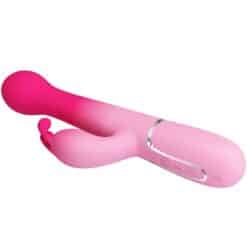 PRETTY LOVE - DEJON VIBRADOR RABBIT 3 EN 1 MULTIFUNCIÓN ROSA - piKanteo | Despierta tu lado más piKante
