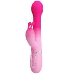 PRETTY LOVE - DEJON VIBRADOR RABBIT 3 EN 1 MULTIFUNCIÓN ROSA - piKanteo | Despierta tu lado más piKante