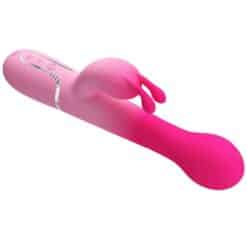 PRETTY LOVE - DEJON VIBRADOR RABBIT 3 EN 1 MULTIFUNCIÓN ROSA - piKanteo | Despierta tu lado más piKante