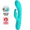 PRETTY LOVE - SCOCCO VIBRADOR RABBIT TURQUESA - piKanteo | Despierta tu lado más piKante