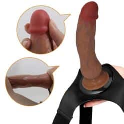 PRETTY LOVE - KYTON HARNESS BRIEFS UNIVERSAL CON DILDO SQUIRTING 19 CM MULATO - piKanteo | Despierta tu lado más piKante