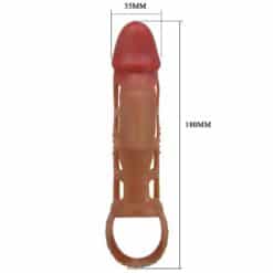 PRETTY LOVE - PRESTON FUNDA PARA PENE CON VIBRACIÓN DE 18 CM - piKanteo | Despierta tu lado más piKante