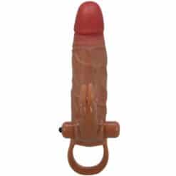 Alternative view of PRETTY LOVE - OSMAR FUNDA PARA PENE + ESTIMULADOR DE CLÍTORIS CON VIBRACIÓN