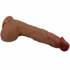 BAILE - BEAUTIFUL WILKS VIBRADOR REALÍSTICO DE 5 CONFIGURACIONES 25 CM MULATO - piKanteo | Despierta tu lado más piKante