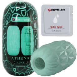 Alternative view of PRETTY LOVE - ATHENA ALICE MASTURBADOR MASCULINO TURQUESA