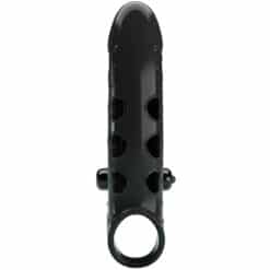 ROMANCE - FUNDA PARA PENE CON VIBRACIÓN NEGRO - piKanteo | Despierta tu lado más piKante