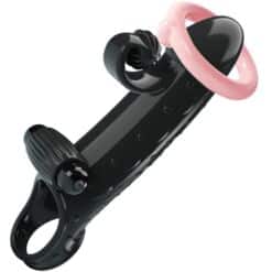 ROMANCE - FUNDA PARA PENE CON VIBRACIÓN NEGRO - piKanteo | Despierta tu lado más piKante