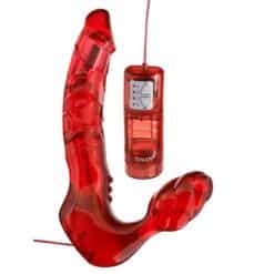 Alternative view of TOYJOY - ARNÉS DOBLE PENETRACIÓN SIN CORREAS CON VIBRADOR