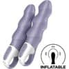 SATISFYER - AIR PUMP VIBRATOR 1 VIBRADOR G-SPOT INFLABLE MORADO - piKanteo | Despierta tu lado más piKante