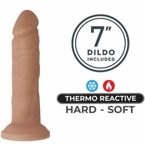 SILEXD - APOLLO S TORSO BAJO REALÍSTICO MASCULINO CARAMELO - Imagen 5