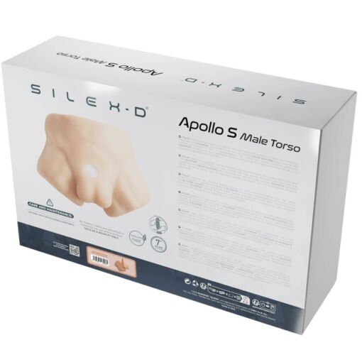 SILEXD - APOLLO S TORSO BAJO REALÍSTICO MASCULINO CARAMELO - Imagen 7
