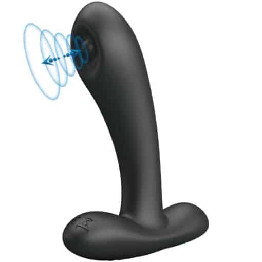 PRETTY LOVE - REMINGTON MASAJEADOR VIBRADOR ANAL Y VAGINAL NEGRO - Imagen 3