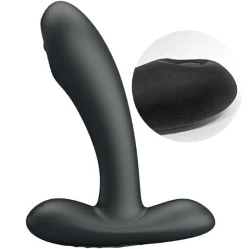 PRETTY LOVE - REMINGTON MASAJEADOR VIBRADOR ANAL Y VAGINAL NEGRO - Imagen 4