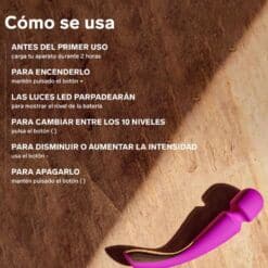 LELO - MASAJEADOR SMART MEDIUM WAND 2 VERDE AGUA - piKanteo | Despierta tu lado más piKante