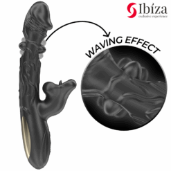 IBIZA - VIBRADOR Y ESTIMULADOR DE CLÍTORIS CON EFECTO MORDEDOR Y ROTACIÓN - piKanteo | Despierta tu lado más piKante