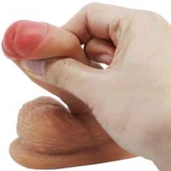 PRETTY LOVE - WARNELL DILDO ULTRA REALÍSTICO Y ELÁSTICO 9.5 CM MULATO - piKanteo | Despierta tu lado más piKante