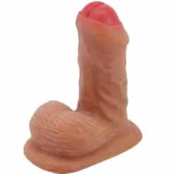 Alternative view of PRETTY LOVE - WARNELL DILDO ULTRA REALÍSTICO Y ELÁSTICO 9.5 CM MULATO