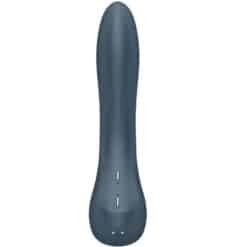 SATISFYER - G-SPOT WAVE 4 VIBRADOR 12 PROGRAMAS DE VIBRACIÓN GRIS OSCURO - piKanteo | Despierta tu lado más piKante