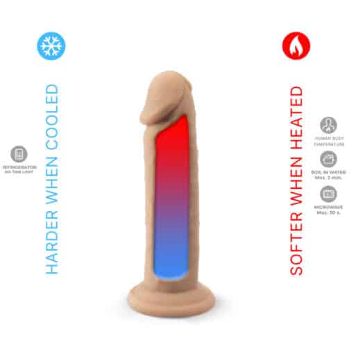 SILEXD - PENE REALÍSTICO MODELO 2 SILICONA TERMOREACTIVO 15.4 CM - Imagen 5