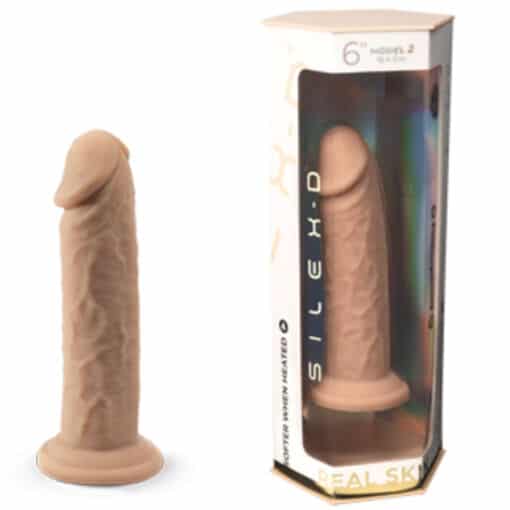 SILEXD - PENE REALÍSTICO MODELO 2 SILICONA PREMIUM TERMOREACTIVO 15.4 CM - Imagen 6