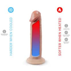 SILEXD - PENE REALÍSTICO MODELO 2 SILICONA PREMIUM TERMOREACTIVO 19 CM - piKanteo | Despierta tu lado más piKante