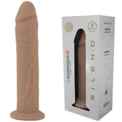 SILEXD - PENE REALÍSTICO MODELO 9 SILICONA LÍQUIDA 22.8 CM - piKanteo | Despierta tu lado más piKante