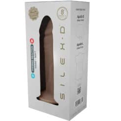 SILEXD - PENE REALÍSTICO MODELO 8 SILICONA LÍQUIDA 20.6 CM - piKanteo | Despierta tu lado más piKante