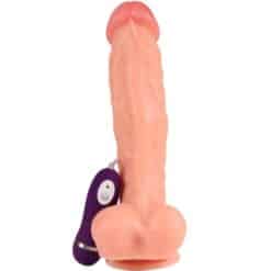 SHEQU - APOLO DILDO VIBRADOR CON CONTROL REMOTO 24,5 CM - piKanteo | Despierta tu lado más piKante