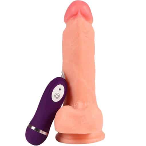 SHEQU - IRON DRAGON DILDO VIBRADOR CON CONTROL REMOTO 17,5 CM - Imagen 2