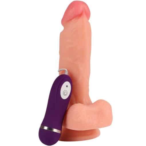 SHEQU - IRON DRAGON DILDO VIBRADOR CON CONTROL REMOTO 17,5 CM - Imagen 3