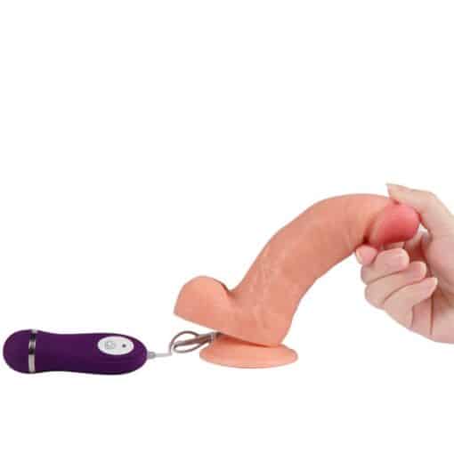 SHEQU - IRON DRAGON DILDO VIBRADOR CON CONTROL REMOTO 17,5 CM - Imagen 6