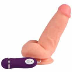 SHEQU - RED EAGLE DILDO VIBRADOR CON CONTROL REMOTO 17 CM