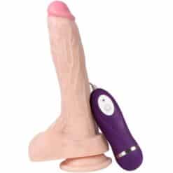 Alternative view of SHEQU - HOLY DRAGON DILDO VIBRADOR CON CONTROL REMOTO 20,5 CM