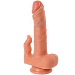 SHEQU - JULIAN DILDO Y ESTIMULADOR DE CLÍTORIS CON VIBRACIÓN Y CONTROL REMOTO 16 CM - piKanteo | Despierta tu lado más piKante