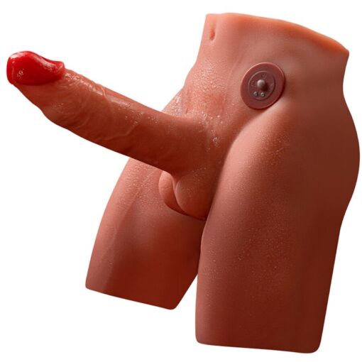 XISE - JASON MASTURBADOR DILDO REALÍSTICO CON THRUSTING Y VIBRACIÓN 17 CM - Imagen 6