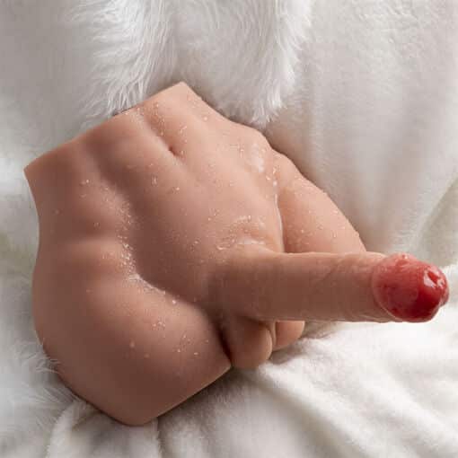XISE - PEEL DILDO ASS MASTURBADOR DILDO REALÍSTICO POSICIÓN FRONTAL CON THRUSTING 17,5 CM - Imagen 4