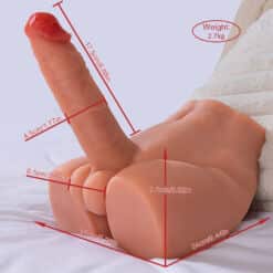 XISE - PEEL DILDO ASS MASTURBADOR DILDO REALÍSTICO POSICIÓN FRONTAL CON THRUSTING 17,5 CM - piKanteo | Despierta tu lado más piKante