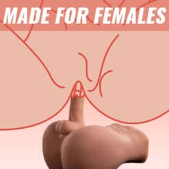 XISE - BERTLETT DILDO ASS MASTURBADOR DILDO Y ANO REALÍSTICO POSICIÓN FRONTAL CON THRUSTING 18 CM - piKanteo | Despierta tu lado más piKante