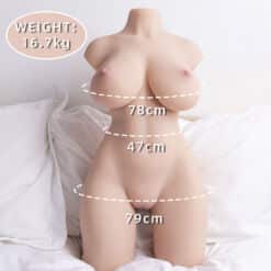 XISE - TIDY TORSO REALÍSTICO FEMENINO CON THRUSTING 71 CM - piKanteo | Despierta tu lado más piKante