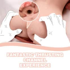 XISE - TINY THRUSTING TORSO REALÍSTICO CON VIBRACIÓN FEMENINO 40 CM - piKanteo | Despierta tu lado más piKante