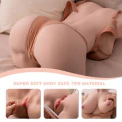 XISE - DANIA THRUSTING TORSO REALÍSTICO CON VIBRACIÓN FEMENINO 52 CM - piKanteo | Despierta tu lado más piKante