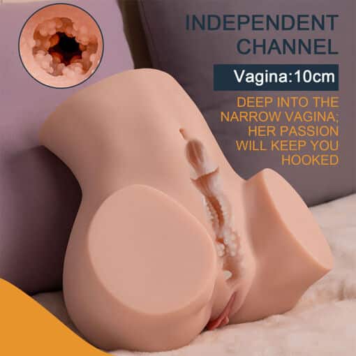 XISE - SYDNI MASTURBADOR VAGINA REALÍSTICO MULTIPOSICIÓN CON THRUSTING - Imagen 11