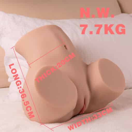 XISE - DANAE THRUSTING MASTUBADOR VAGINA REALÍSTICO CON VIBRACIÓN MULTIPOSICIÓN - Imagen 11