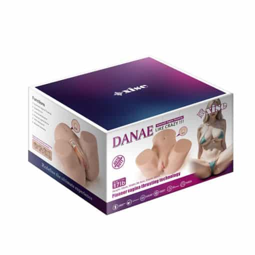 XISE - DANAE THRUSTING MASTUBADOR VAGINA REALÍSTICO CON VIBRACIÓN MULTIPOSICIÓN - Imagen 15