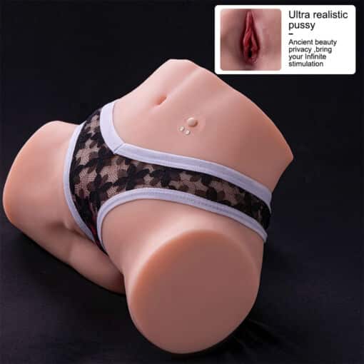 XISE - TRACY VIBRATING MASTURBADOR VAGINA Y ANO REALÍSTICO MULTIPOSICIÓN CON VIBRACIÓN - Imagen 9