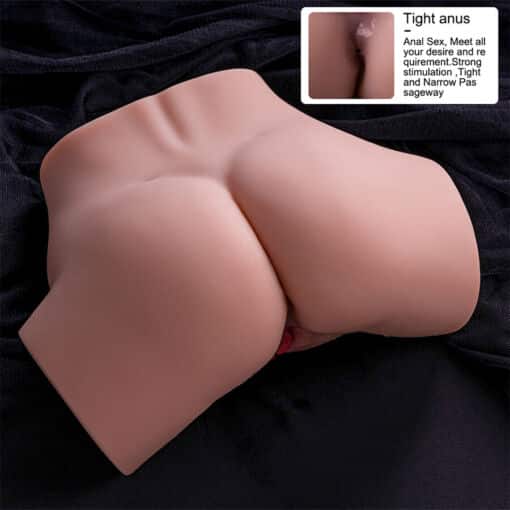 XISE - TRACY VIBRATING MASTURBADOR VAGINA Y ANO REALÍSTICO MULTIPOSICIÓN CON VIBRACIÓN - Imagen 12