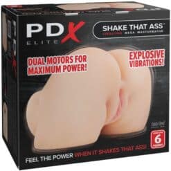 PDX ELITE - SHAKETHAT ASS MASTURBADOR VAGINA Y ANO REALÍSTICO CON VIBRACIÓN - piKanteo | Despierta tu lado más piKante
