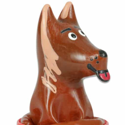 CONDOMERIE - PRESERVATIVO DECORATIVO PINTADO A MANO PERRO - Imagen 2