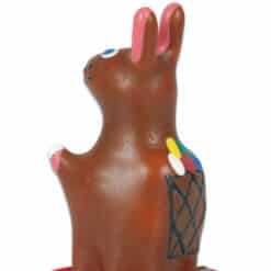 Alternative view of CONDOMERIE - PRESERVATIVO DECORATIVO PINTADO A MANO CONEJITO DE PASCUA